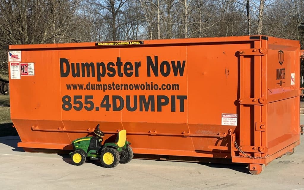 20 yard dumpster